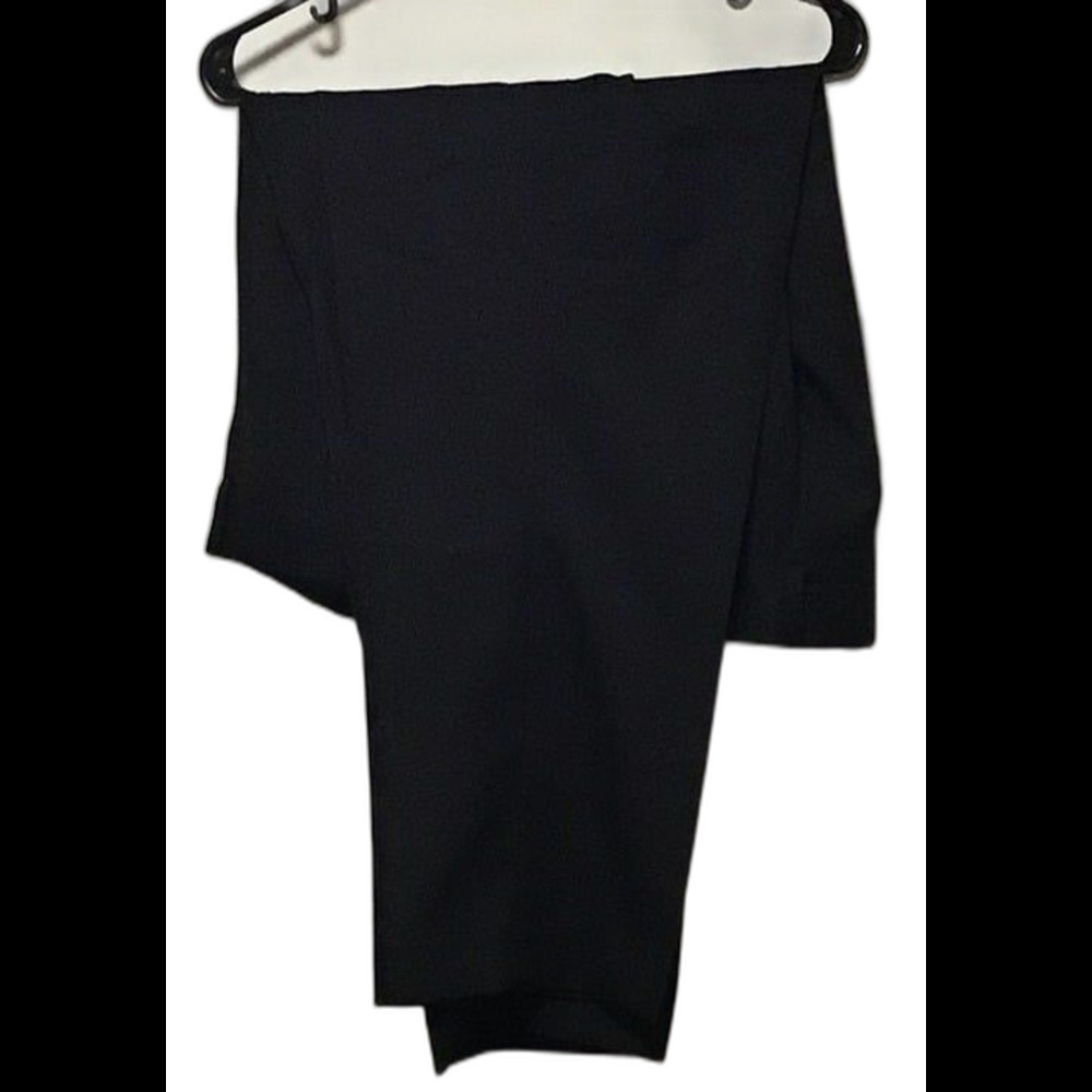 Botany 500 Men's Black Flat Front Smartwaist Dress Pants Size 34 XS